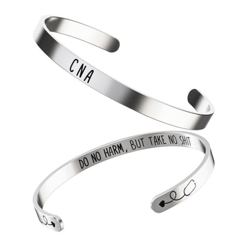 "Certified Nurse Assistant" Bracelet – The Perfect CNA Gift!