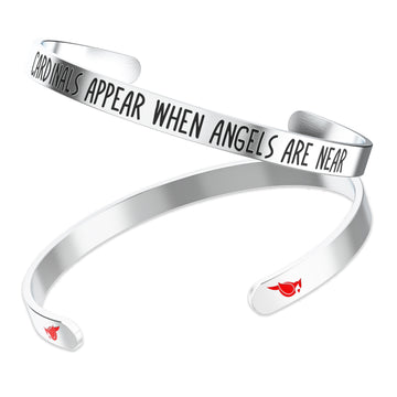 Red Cardinal Bracelet - “Cardinals Appear When Angels Are Near”